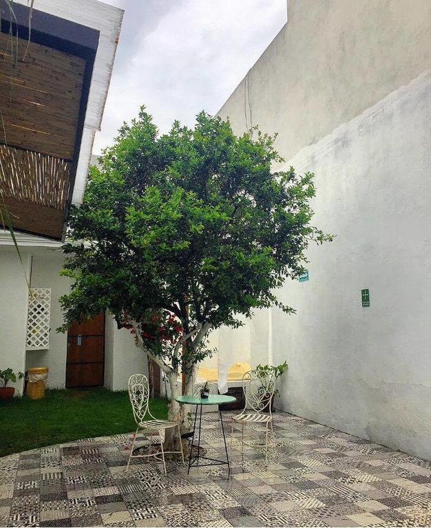 Hoja Santa Hostal Boutique Cholula de Rivadavia Exterior foto